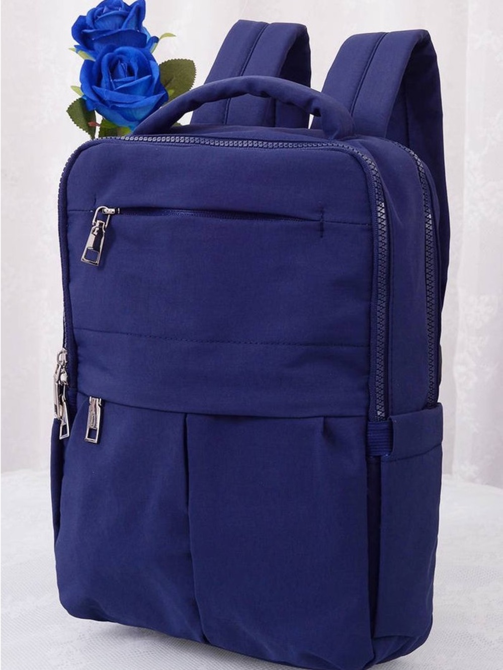 Classic Navy Backpack for Men - Stylish Everyday Carry